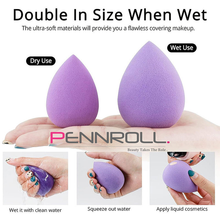 پد آرایشی پنرول مدل PRP Candy Puff Bag X3 بسته 3 عددی