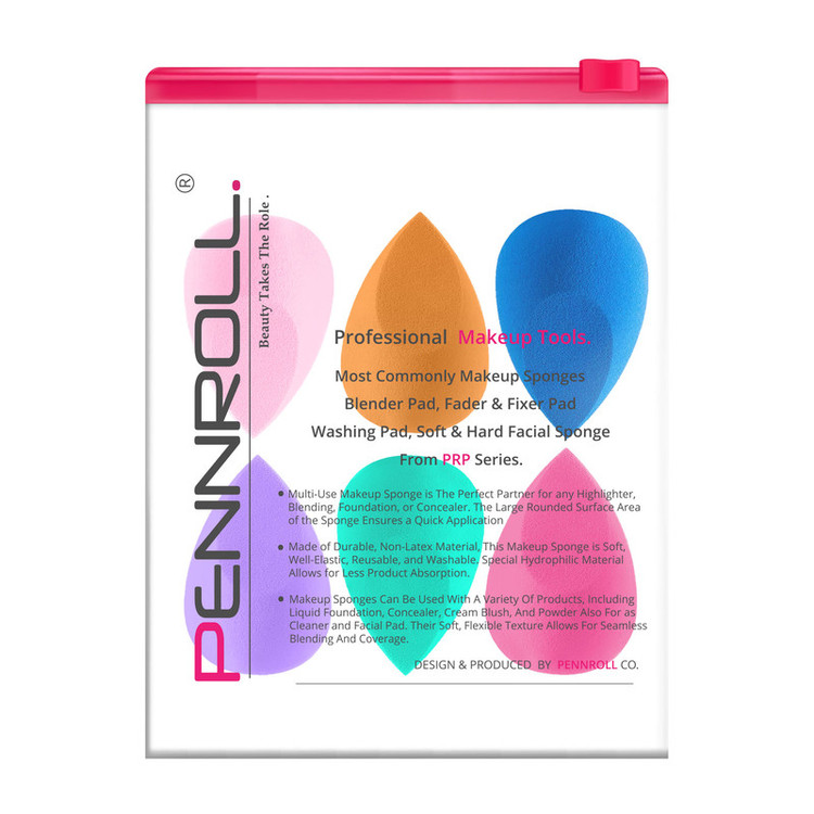 پدآرایشی پنرول مدل PRP Candy Puff TC Bag X6 بسته 6 عددی
