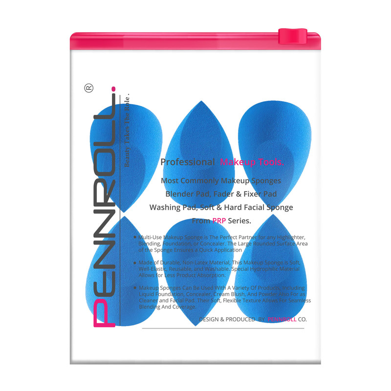 پدآرایشی پنرول مدل PRP Candy Puff TC Bag X6 بسته 6 عددی