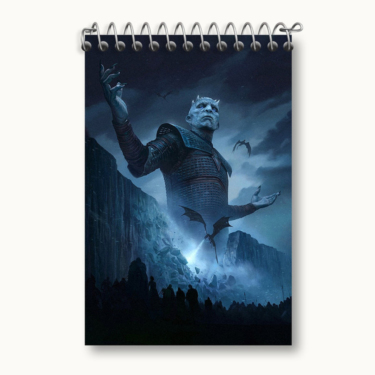 دفتر یادداشت 50 برگ خندالو مدل گیم اف ترونز (Game of Thrones) کد F50