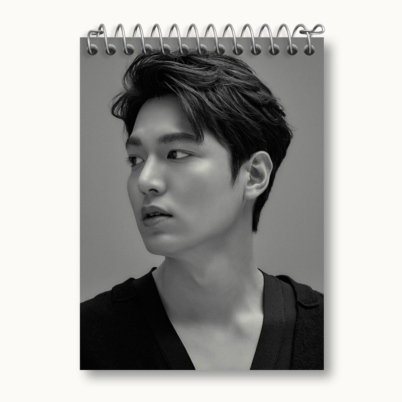دفتر یادداشت 50 برگ خندالو مدل لی مین هو Lee min ho کد 20889