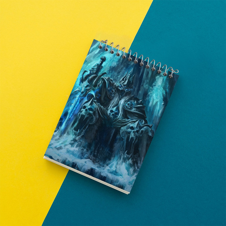 دفتر یادداشت 50 برگ خندالو مدل بازی دنیای وارکرفت (World of Warcraft) کد 31826