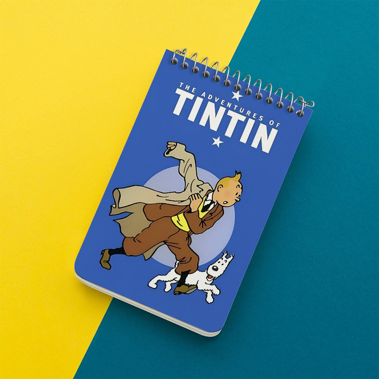 دفتر یادداشت 50 برگ خندالو طرح تن تن (Tintin) کد F10336