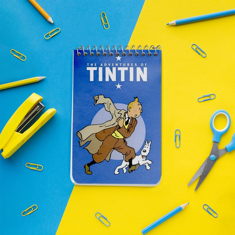دفتر یادداشت 50 برگ خندالو طرح تن تن (Tintin) کد F10336