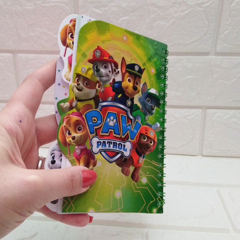 دفترچه یادداشت مینی نوت طرح paw patrol کد 06