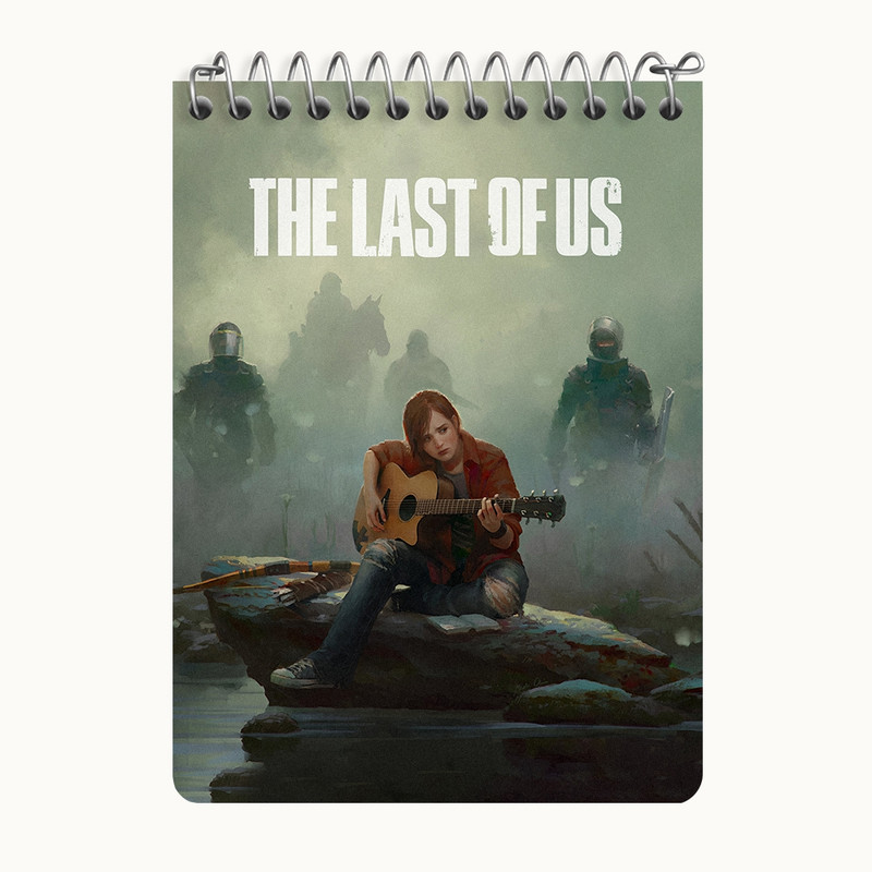 دفتر یادداشت 50 برگ خندالو طرح (The Last Of Us) آخرین بازمانده از ما کد N9304