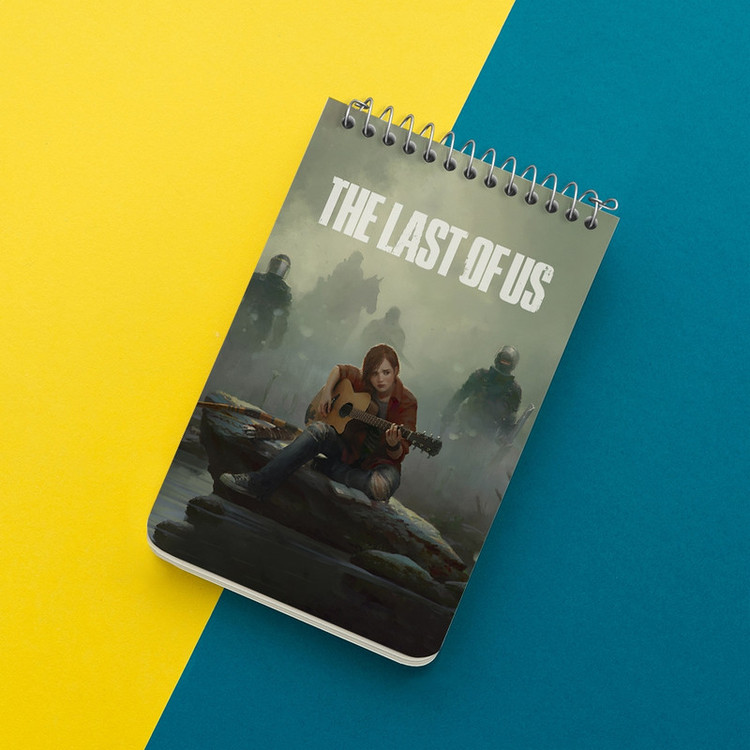 دفتر یادداشت 50 برگ خندالو طرح (The Last Of Us) آخرین بازمانده از ما کد N9304
