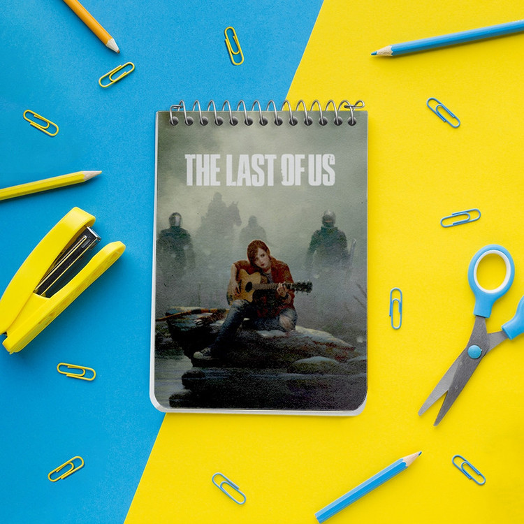 دفتر یادداشت 50 برگ خندالو طرح (The Last Of Us) آخرین بازمانده از ما کد N9304