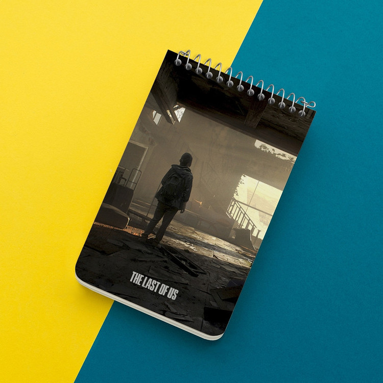 دفتر یادداشت 50 برگ خندالو طرح (The Last Of Us) آخرین بازمانده از ما کد N9301