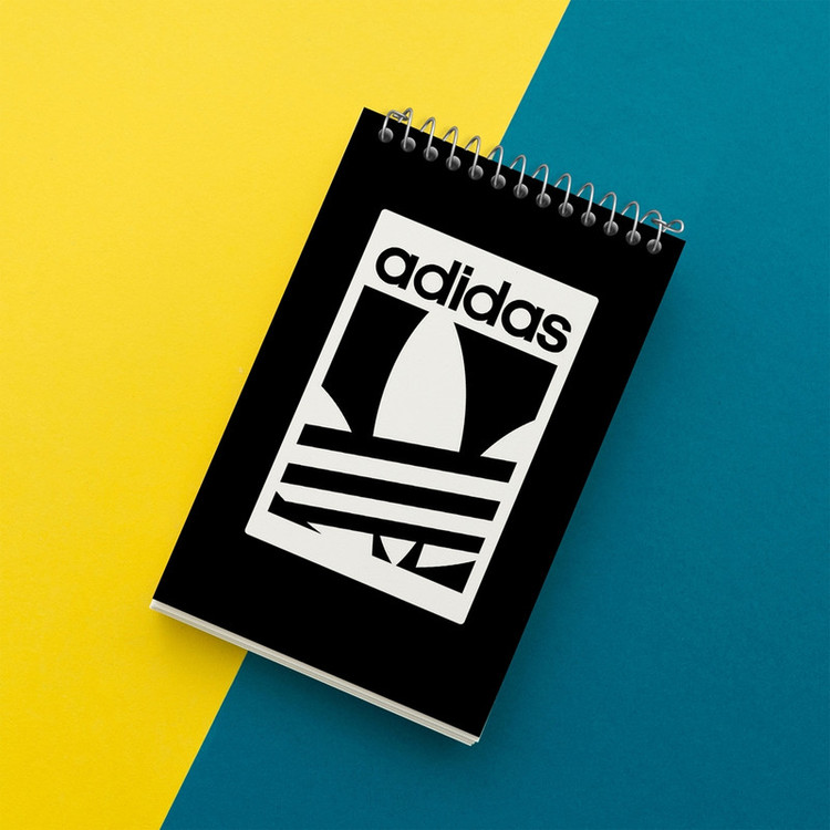 دفتر یادداشت 50 برگ خندالو مدل آدیداس Adidas کد 23469