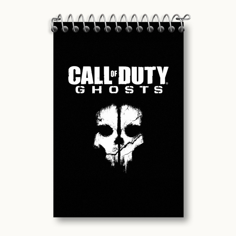 دفتر یادداشت 50 برگ خندالو مدل کال اف دیوتی (Call of duty) کد F293