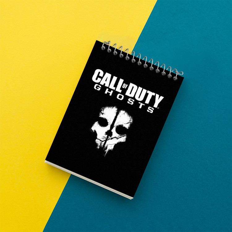 دفتر یادداشت 50 برگ خندالو مدل کال اف دیوتی (Call of duty) کد F293