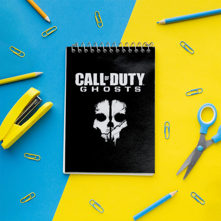 دفتر یادداشت 50 برگ خندالو مدل کال اف دیوتی (Call of duty) کد F293