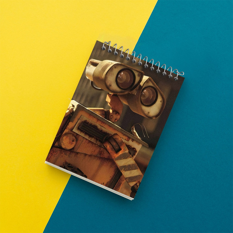 دفتر یادداشت 50 برگ خندالو مدل وال ای (WALL-E) کد F1381