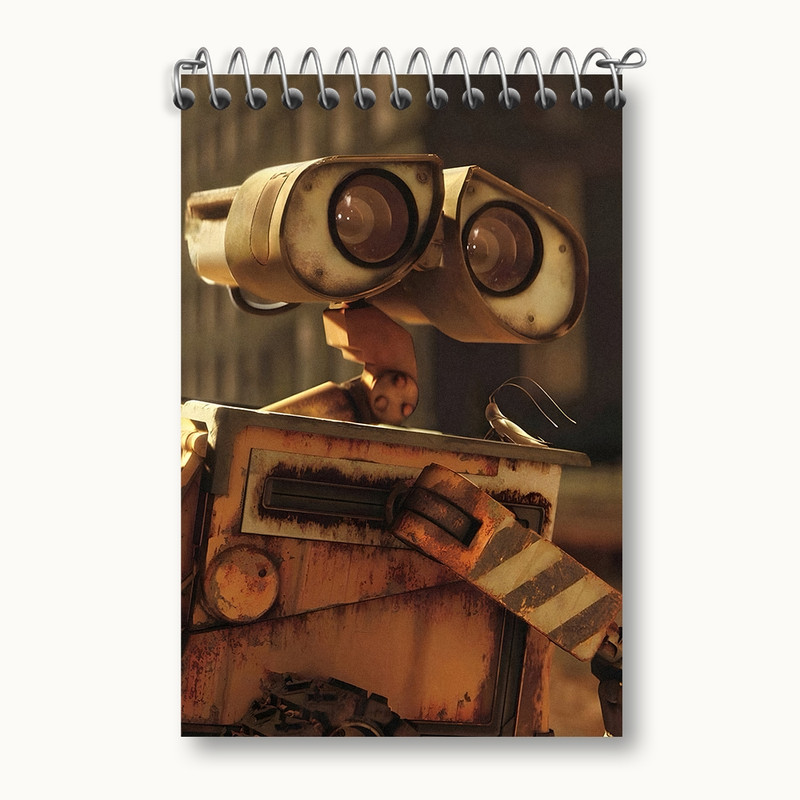 دفتر یادداشت 50 برگ خندالو مدل وال ای (WALL-E) کد F1381