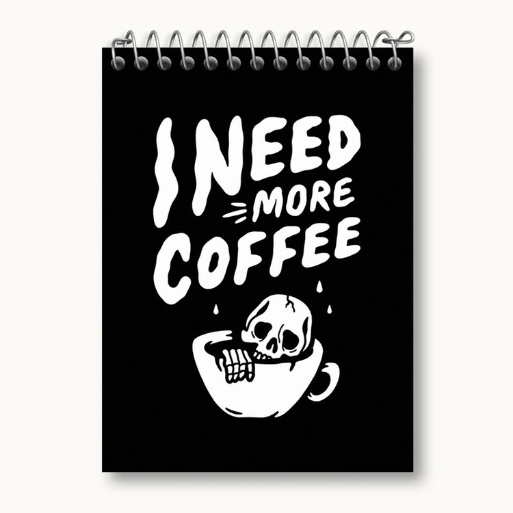 دفتر یادداشت 50 برگ خندالو مدل قهوه Coffee کد 21994