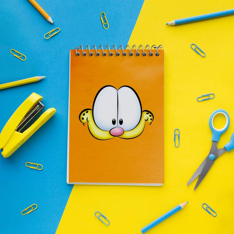 دفتر یادداشت 50 برگ خندالو مدل گارفیلد Garfield کد 13829