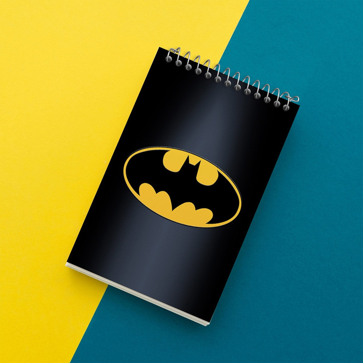 دفتر یادداشت 50 برگ خندالو مدل بتمن Batman کد 24257