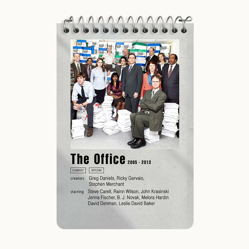 دفتر یادداشت 50 برگ خندالو طرح آفیس (The Office) کد F11279