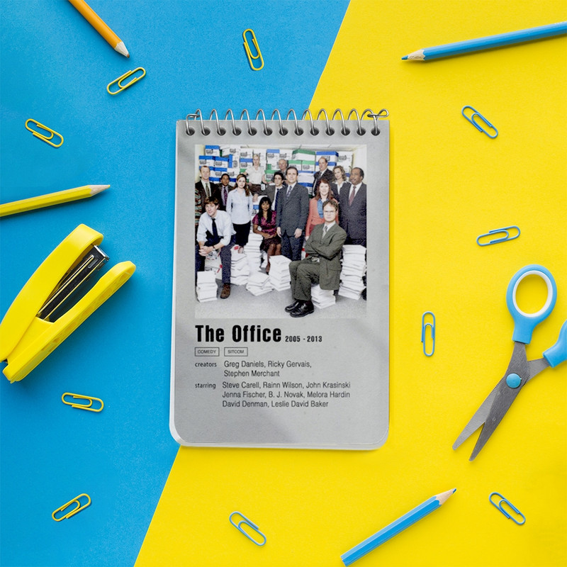 دفتر یادداشت 50 برگ خندالو طرح آفیس (The Office) کد F11279
