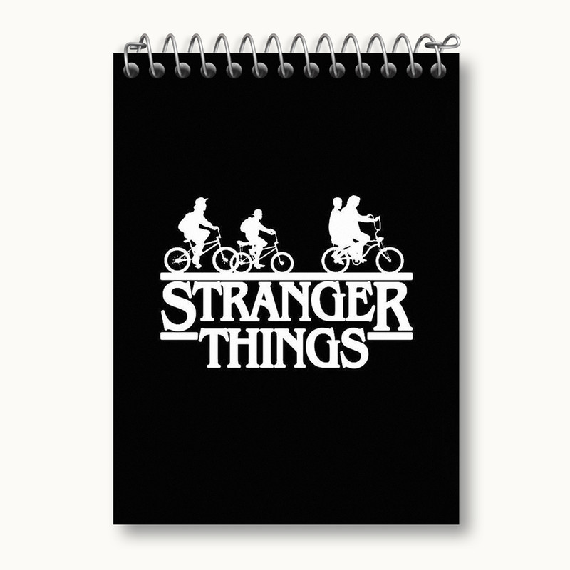 دفتر یادداشت 50 برگ خندالو مدل سریال استرنجر تینگز Stranger Things کد 19345
