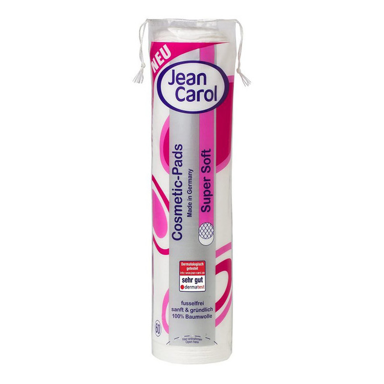 پد آرایشی جین کارول مدل Super Soft بسته 60 عددی