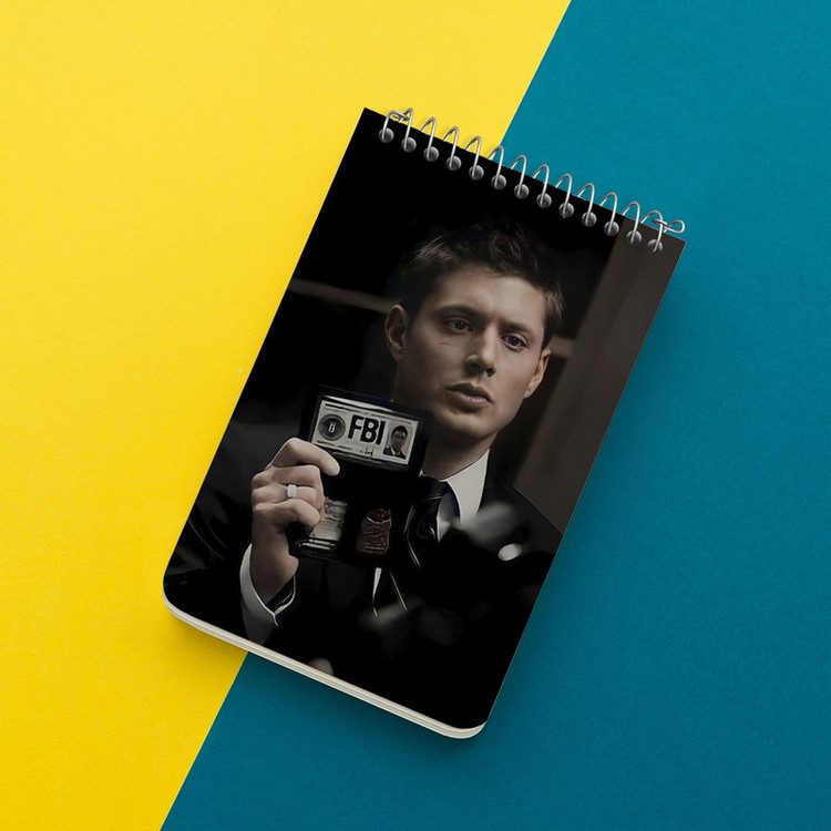 دفتر یادداشت 50 برگ خندالو طرح سوپرنچرال (Supernatural) کد N5845