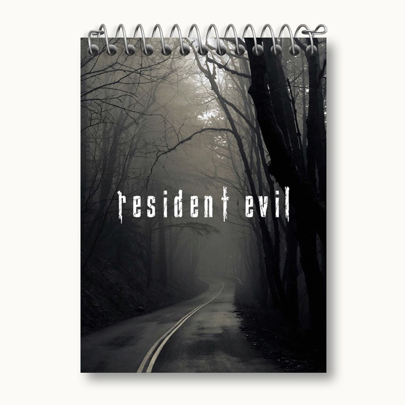 دفتر یادداشت 50 برگ خندالو مدل بازی رزیدنت اویل Resident Evil کد 28651