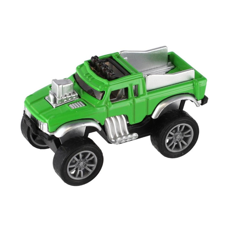 ماشین بازی مدل آفرود عقبکش فلزی کد DIE-CAST-TRB