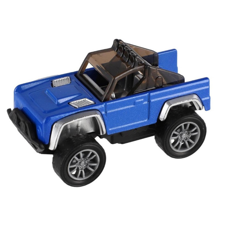 ماشین بازی مدل آفرود عقبکش فلزی کد DIE-CAST-TRB