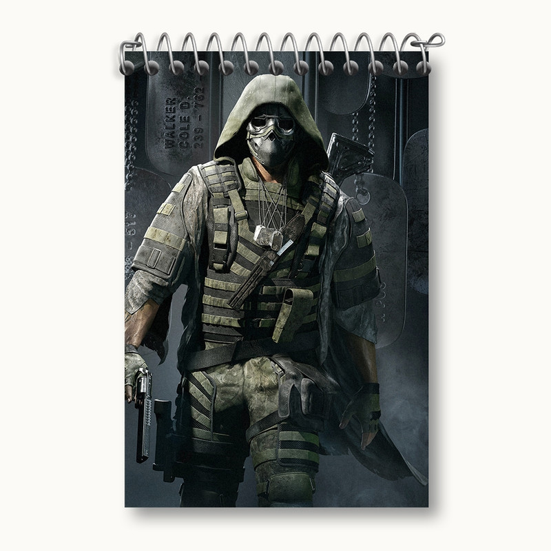 دفتر یادداشت 50 برگ خندالو مدل کال اف دیوتی (Call of duty) کد F310