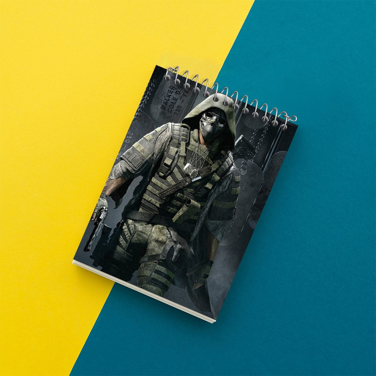 دفتر یادداشت 50 برگ خندالو مدل کال اف دیوتی (Call of duty) کد F310