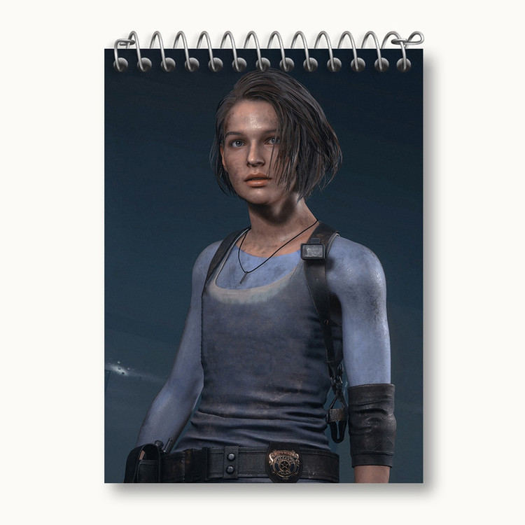 دفتر یادداشت 50 برگ خندالو مدل بازی رزیدنت اویل Resident Evil کد 30141
