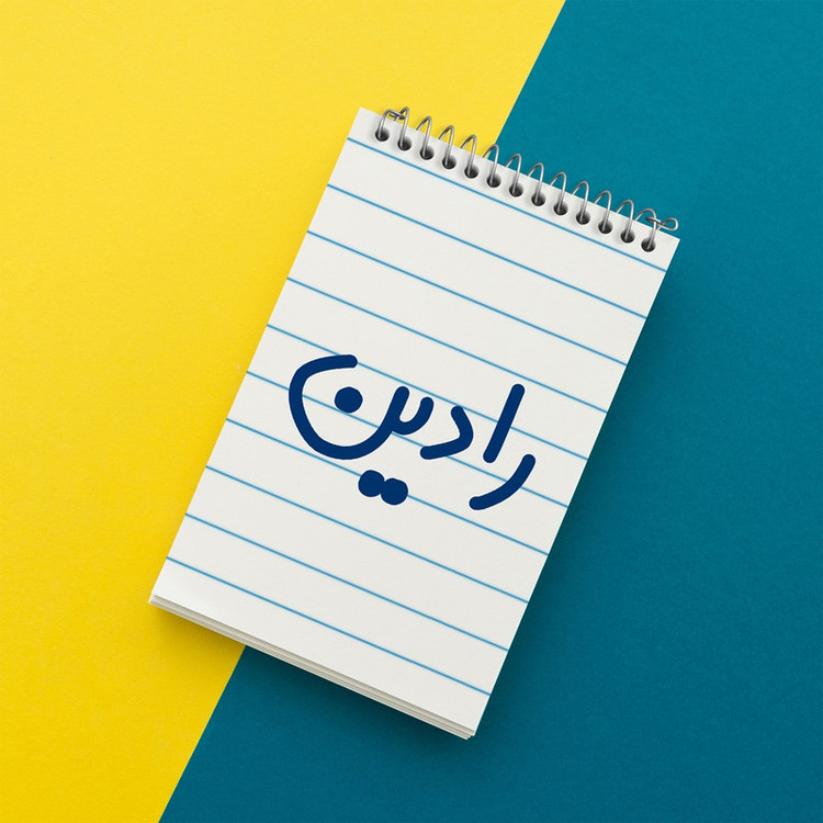 دفتر یادداشت 50 برگ خندالو مدل رادین کد 6783