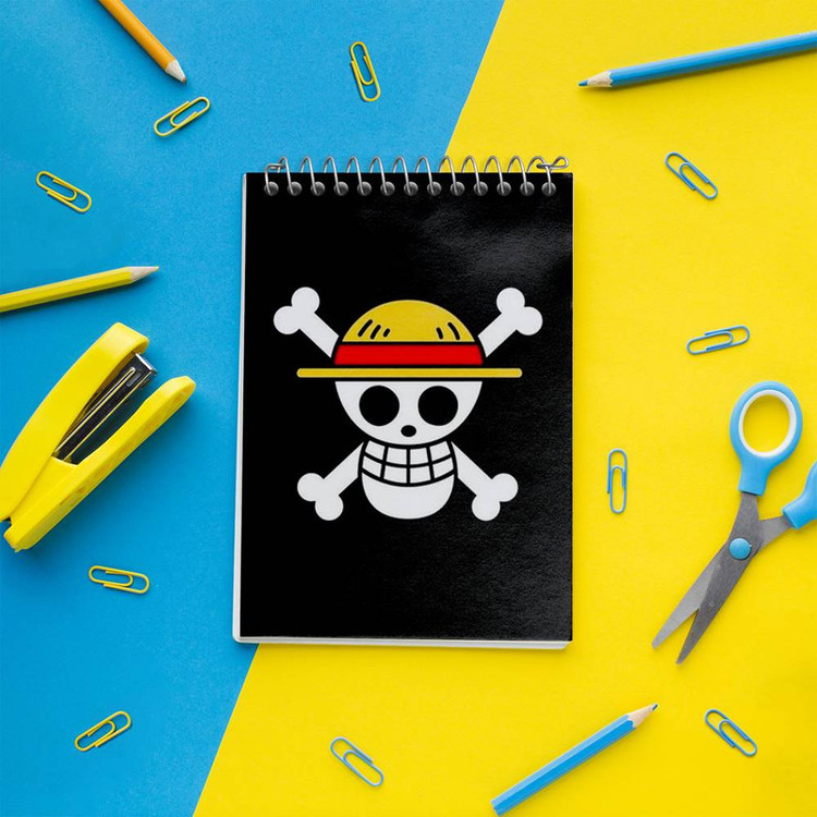 دفتر یادداشت 50 برگ خندالو مدل انیمه وان پیس One Piece کد 10540