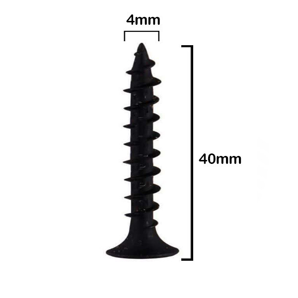 پیچ ام دی اف MDF مدل iBALL 4x40 بسته 50 عددی