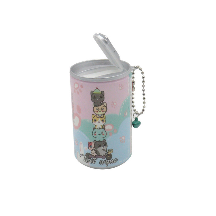 دستمال مرطوب مدل فانتزی کد YP-8.5CM بسته 30 عددی