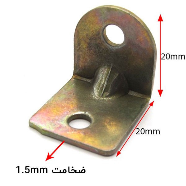 بست گونیا مدل ال 02 بسته 10 عددی