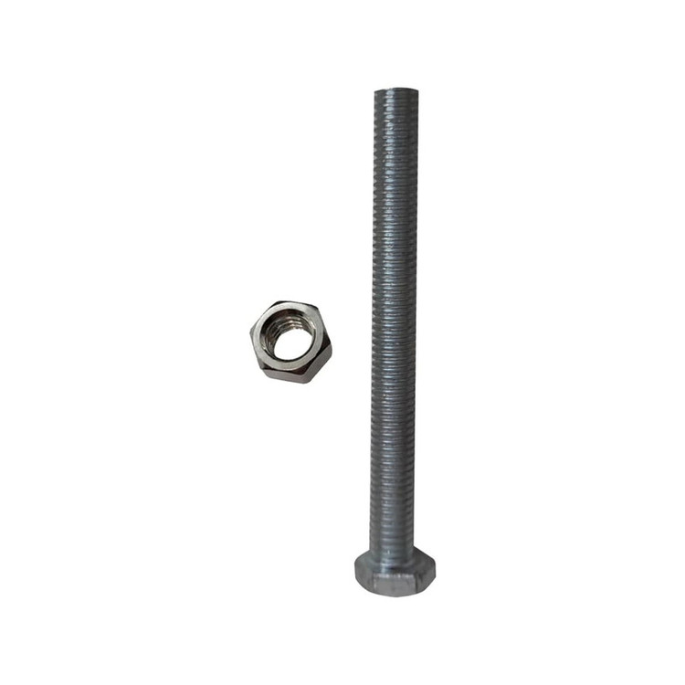 پیچ و مهره مدل HEX-8-80 بسته 12 عددی