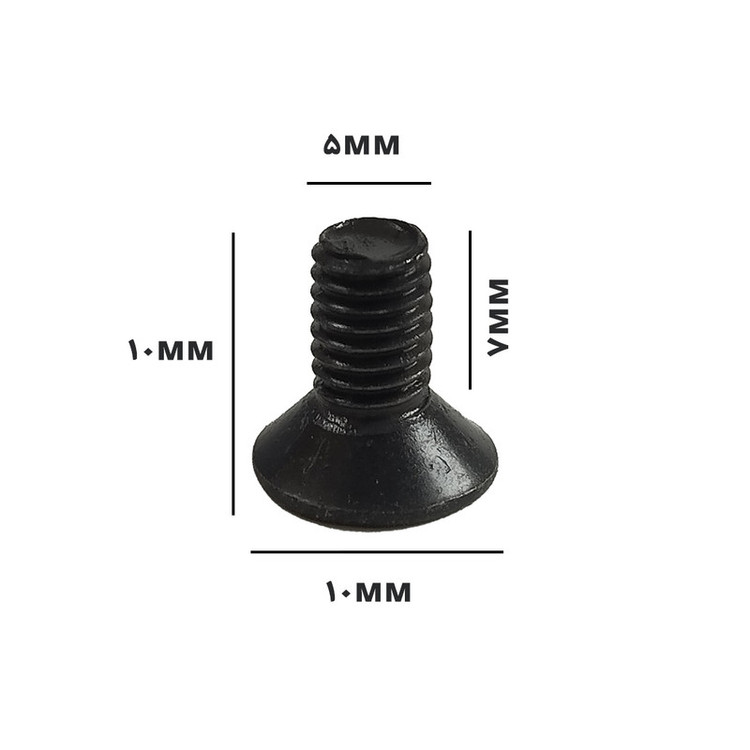 پیچ آلن های فایو استور مدل سرخزینه کد HI5 M5x10MM بسته 5 عددی
