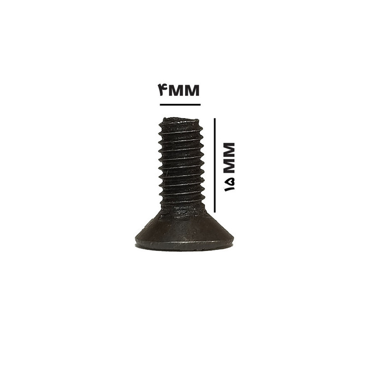 پیچ آلن مدل سرخزینه کد HI5 M4x15MM بسته 5 عددی
