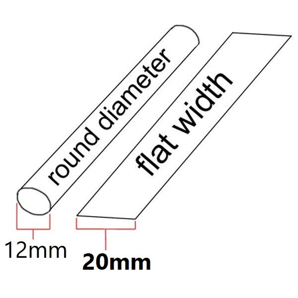 وارنیش حرارتی وو ار مدل RRED-12mm طول 1 متر