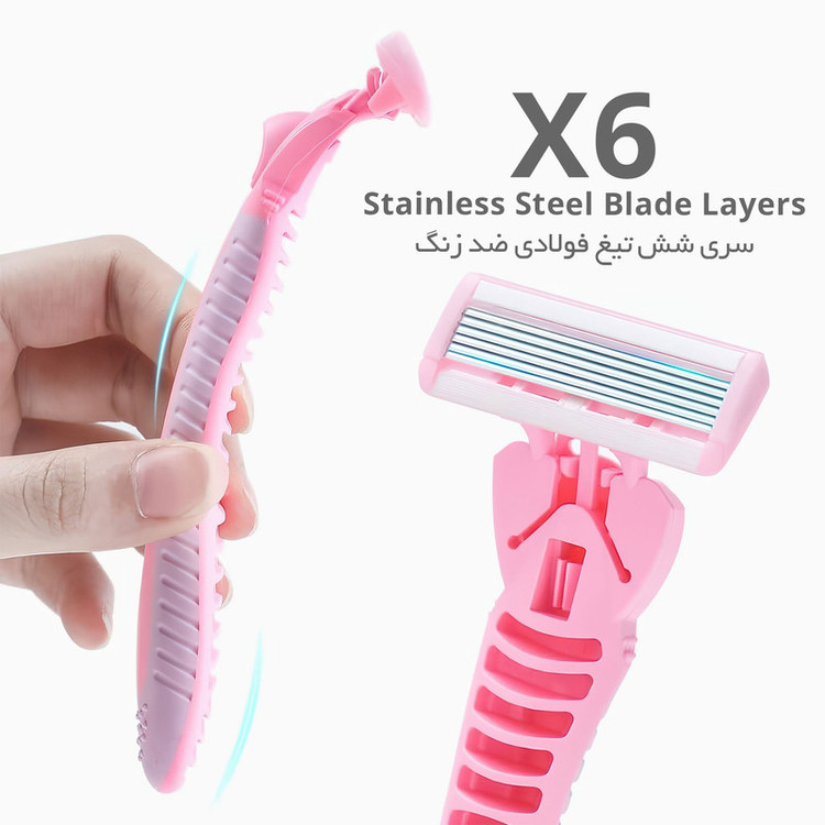 خود تراش پنرول مدل PRCL - PANDA Pro 6 - X2 بسته 2 عددی