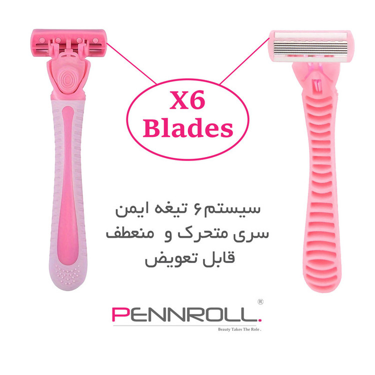 خود تراش پنرول مدل PRCL - PANDA Pro 6 - X2 بسته 2 عددی