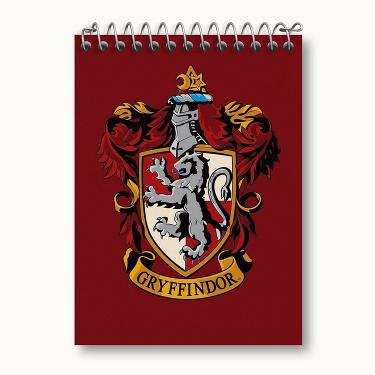دفتر یادداشت 50 برگ خندالو مدل گریفیندور هری پاتر Harry Potter کد 19357