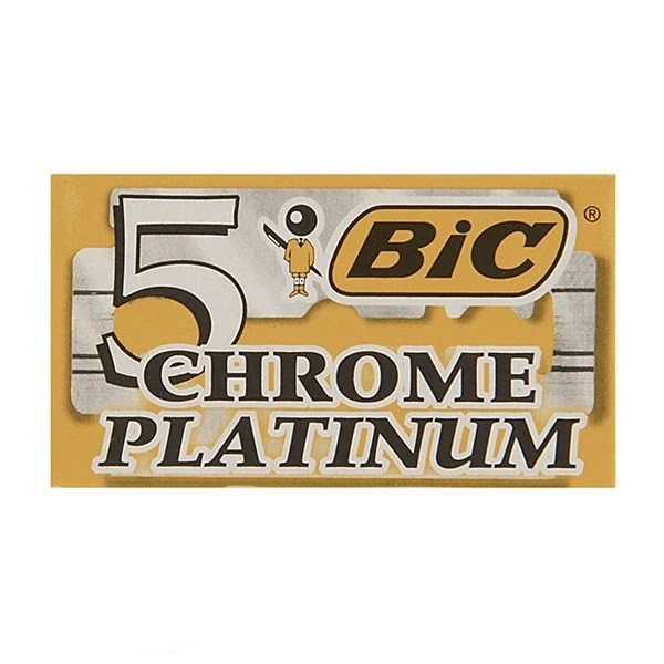 تیغ یدک بیک مدل double edge platinum بسته 4 عددی
