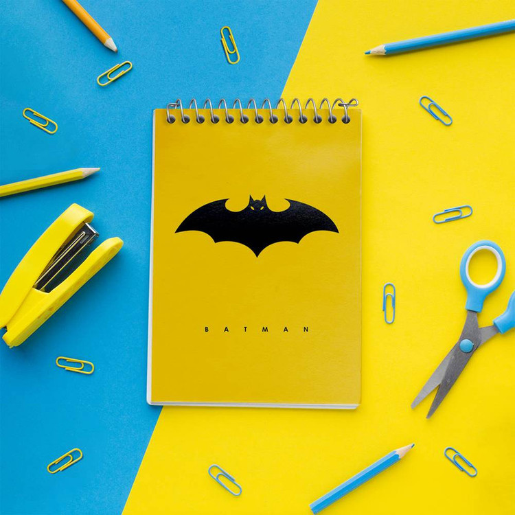 دفتر یادداشت 50 برگ خندالو مدل بتمن Batman کد 10265