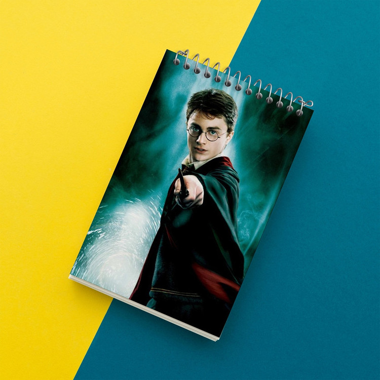 دفتر یادداشت 50 برگ خندالو مدل هری پاتر Harry Potter کد 2904