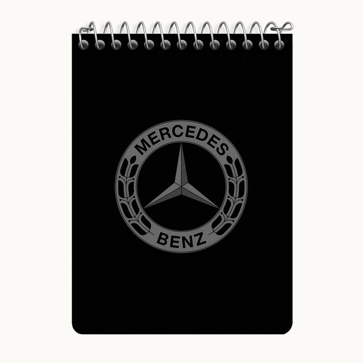 دفتر یادداشت 50 برگ خندالو طرح مرسدس بنز (Mercedes Benz) کد N7557