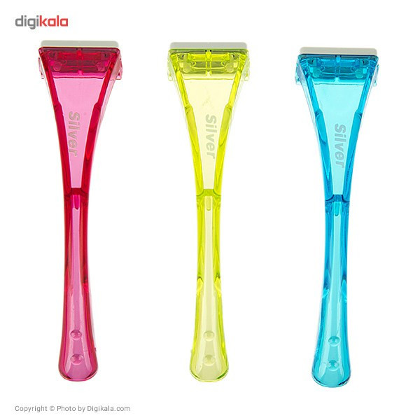 خودتراش سیلور مدل Special Single Blade Disposable بسته 3 عددی